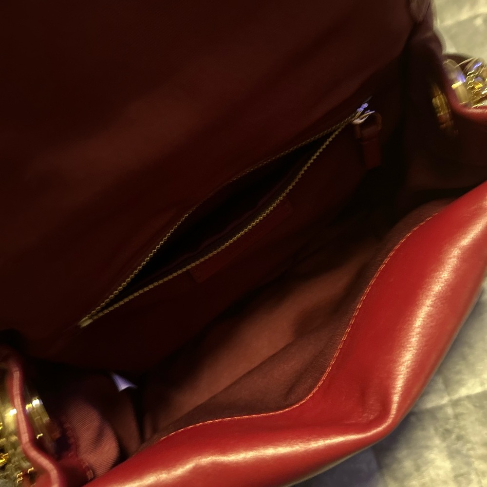 Marc Jacobs Red and Gold Bag